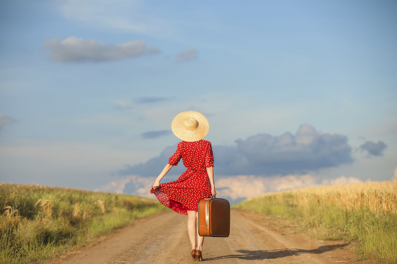 Mujer viajera